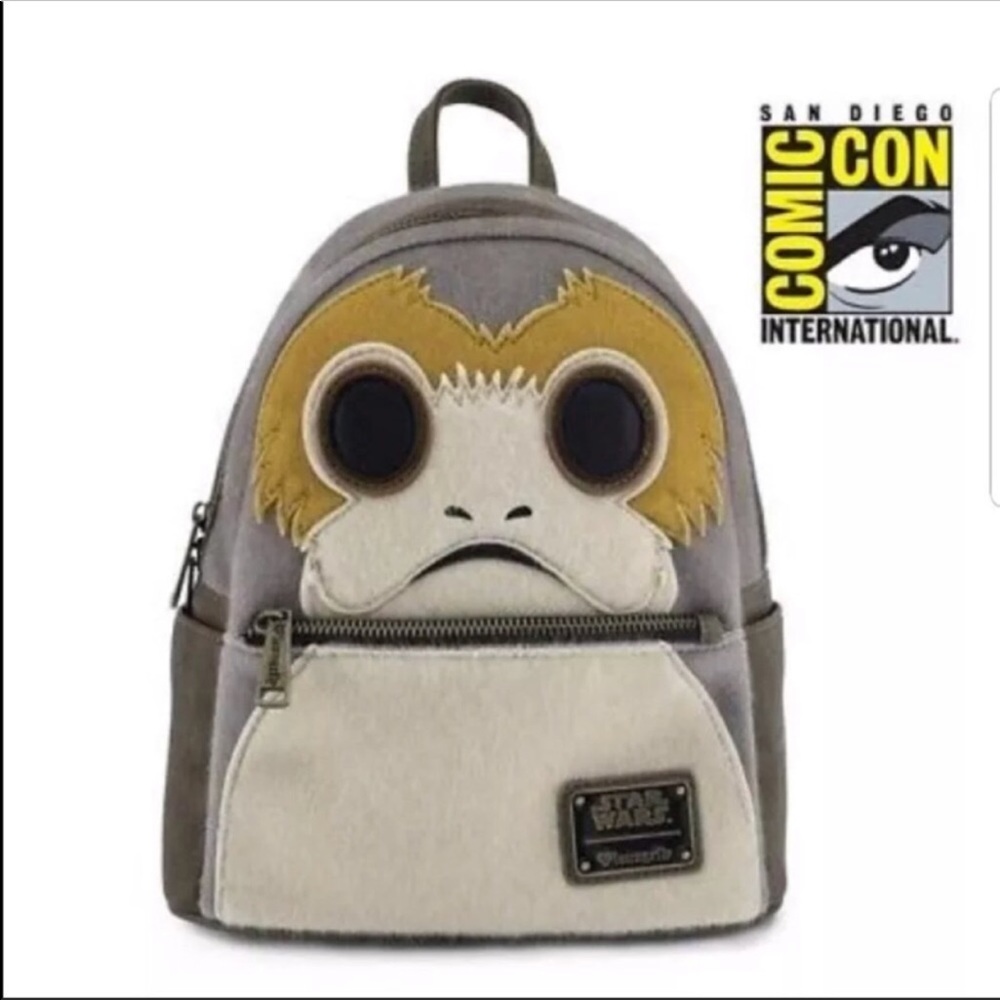 SDCC 2018  PORG mini BACKPACK LOUNGEFLY Star Wars